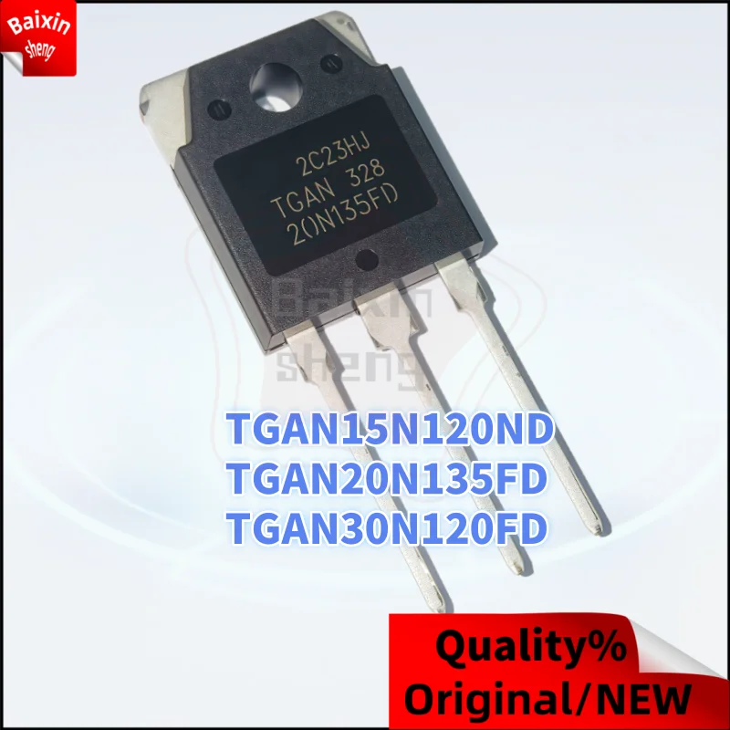 

10PCS NEW TGAN20N135FD TGAN30N120FD TGAN15N120ND TO-3P TGAN20N135 TGAN30N120 TGAN15N120 IGBT power transistor
