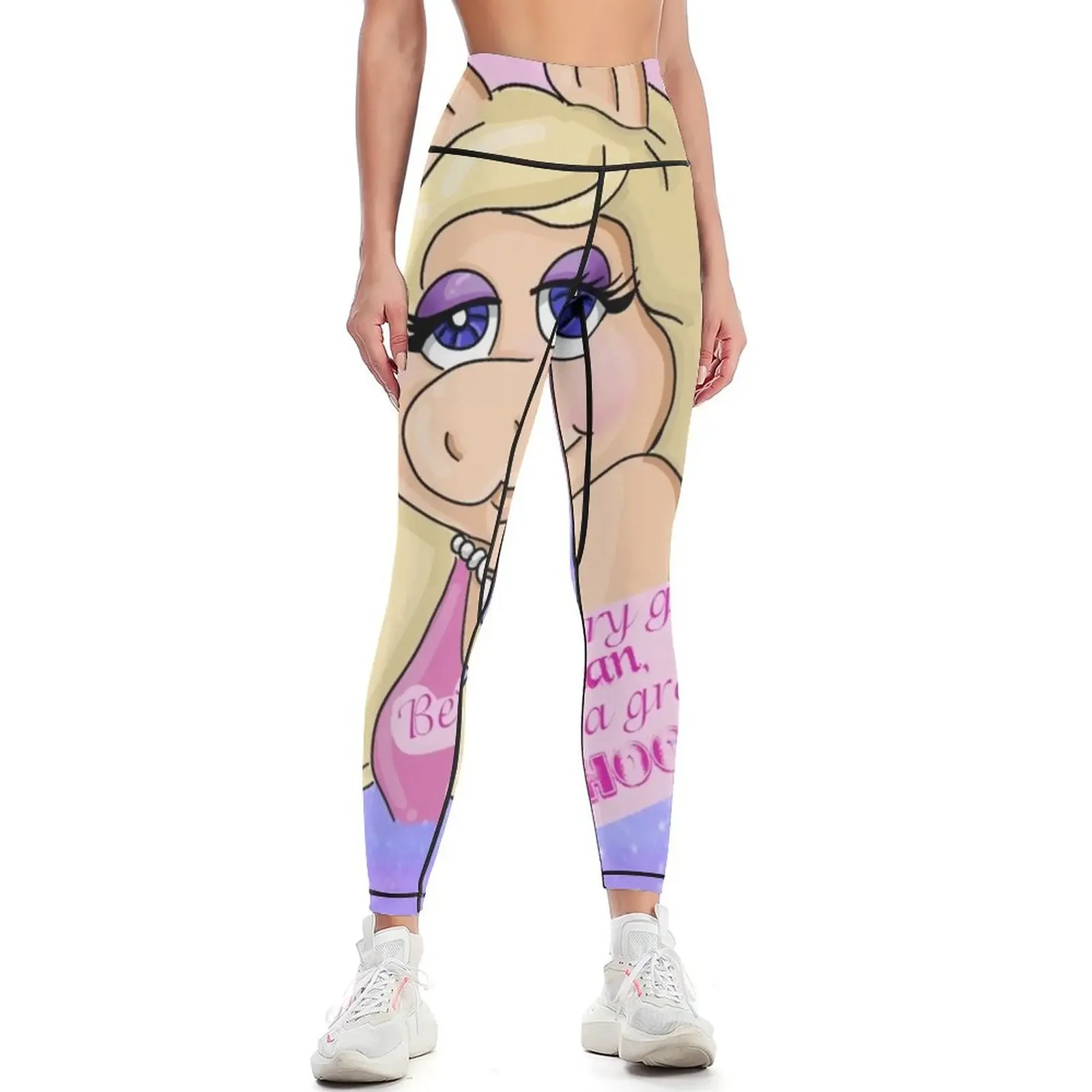 

Miss Piggy Leggings for physical sports shirts gym Womens Leggings