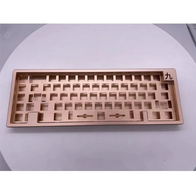 China Custom Keyboard Case Aluminum CNC 60% Keyboard Case Mechanical Keyboards 60 keyboard Case Teclado 40 For jiu kyuu keyboard