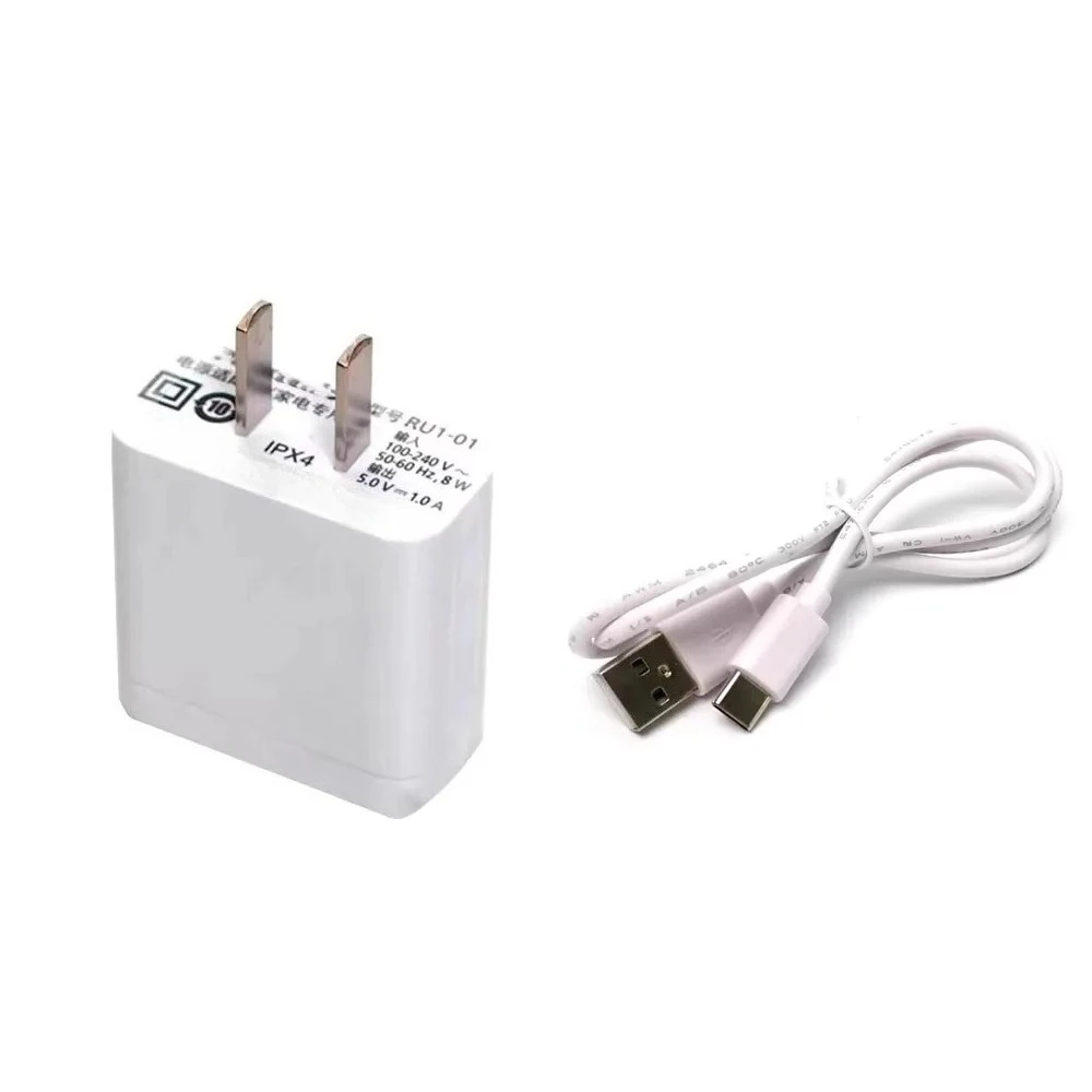

NEW RU1-01 Plug for Panasonic ES-L690U L670U L650D USB Shaver Charger Accessories 200-240V 8W 5V-1A Oraiginal