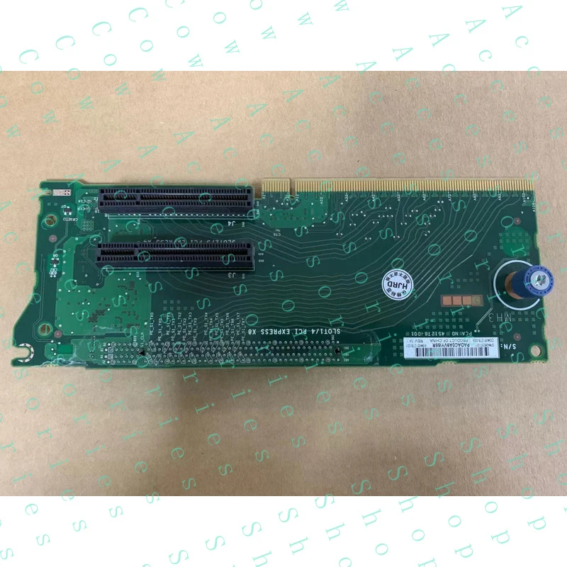 PP+ 1PC  496057-001 451278-001 FOR HP DL380 G6 G7 2 x4 1 x8 PCI-E Riser Card