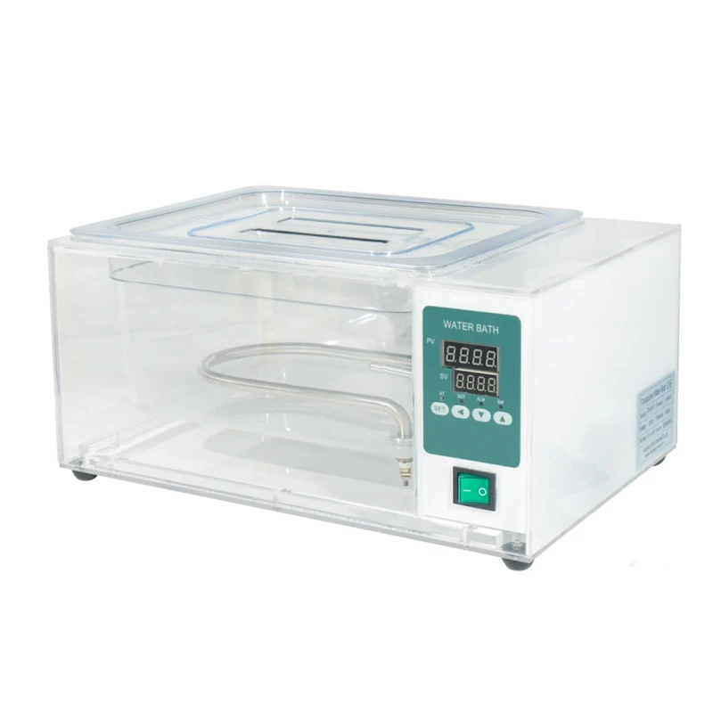 New style Lab Digital Heating water bath transparent test tube laboratory thermostat water bath