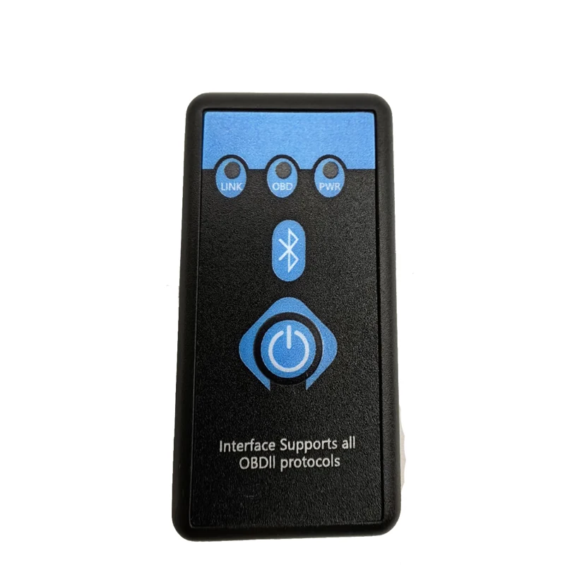 V1.5 ELM327 Button OBD2 Bluetooth Auto OBD II Scanner Code Reader Tool Super MINI ELM 327 For IOS Android Car Diagnostic Tool