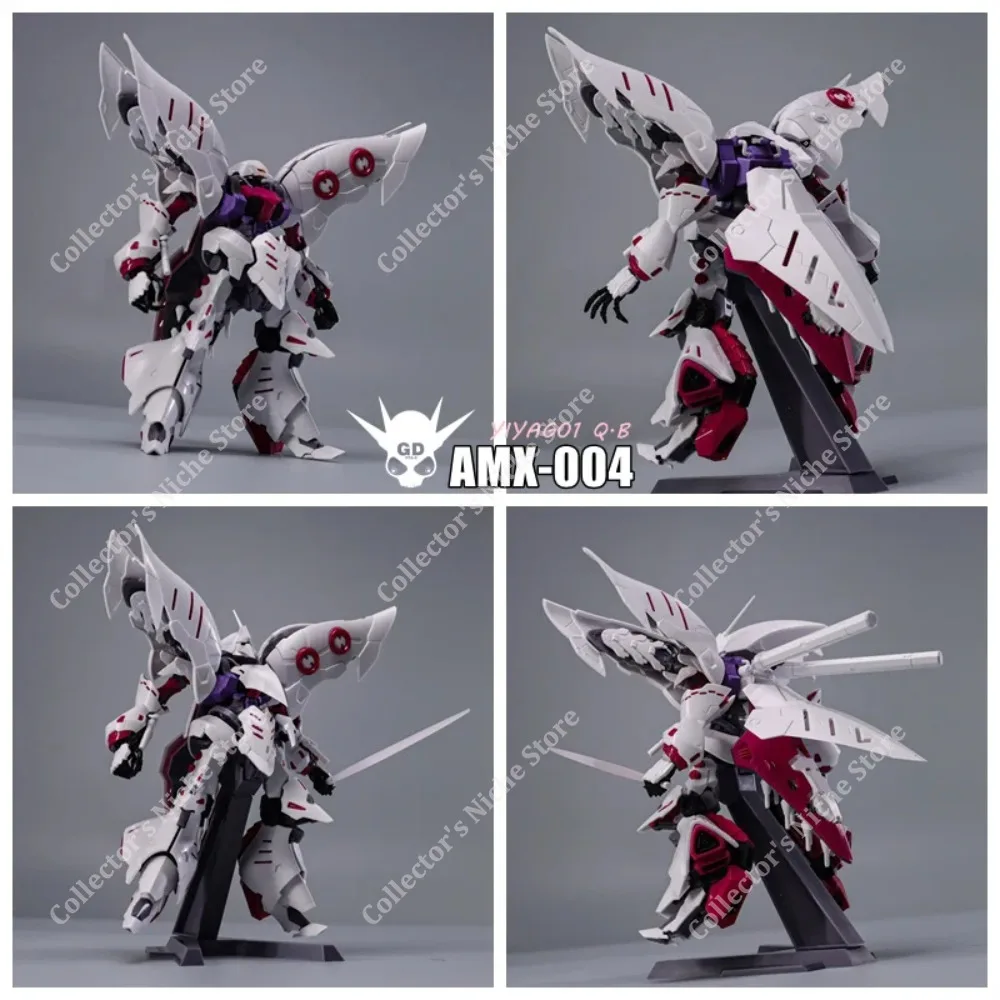 YIYA 모델 AMX-004 Qubeley 액션 피규어 1/120 스케일 조립 모델 키트 Haman Karn Figure U.C.0087 애니메이션 피규어 생일 선물