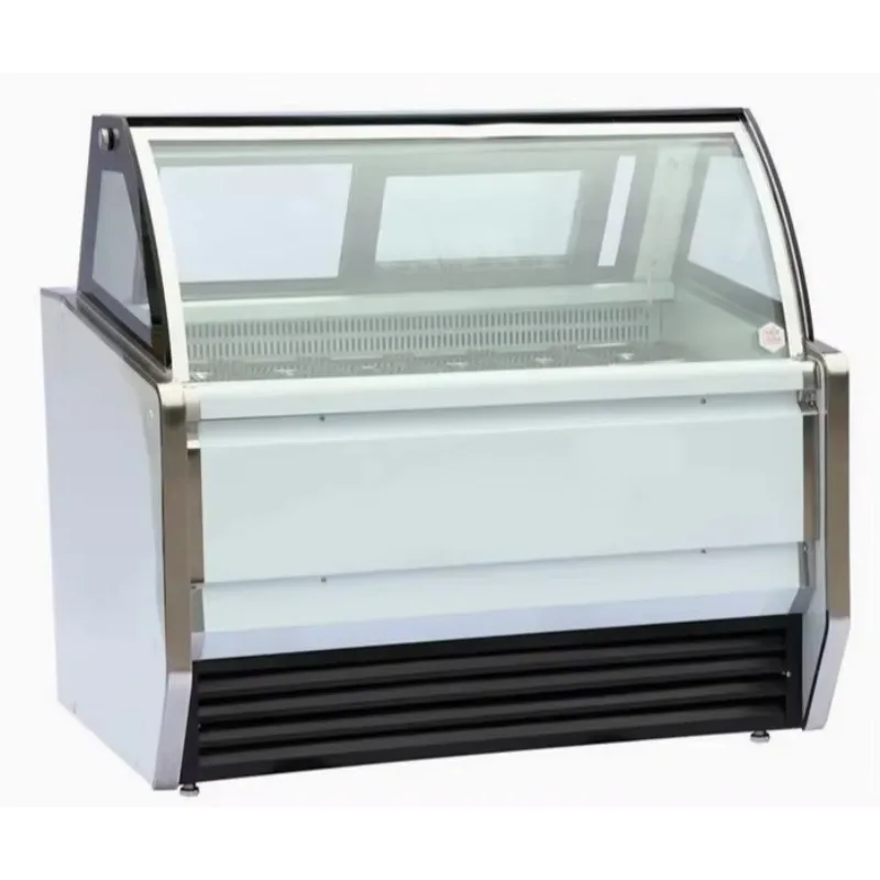 High-quality Commercial Ice Cream Refrigerated Display Cabinet