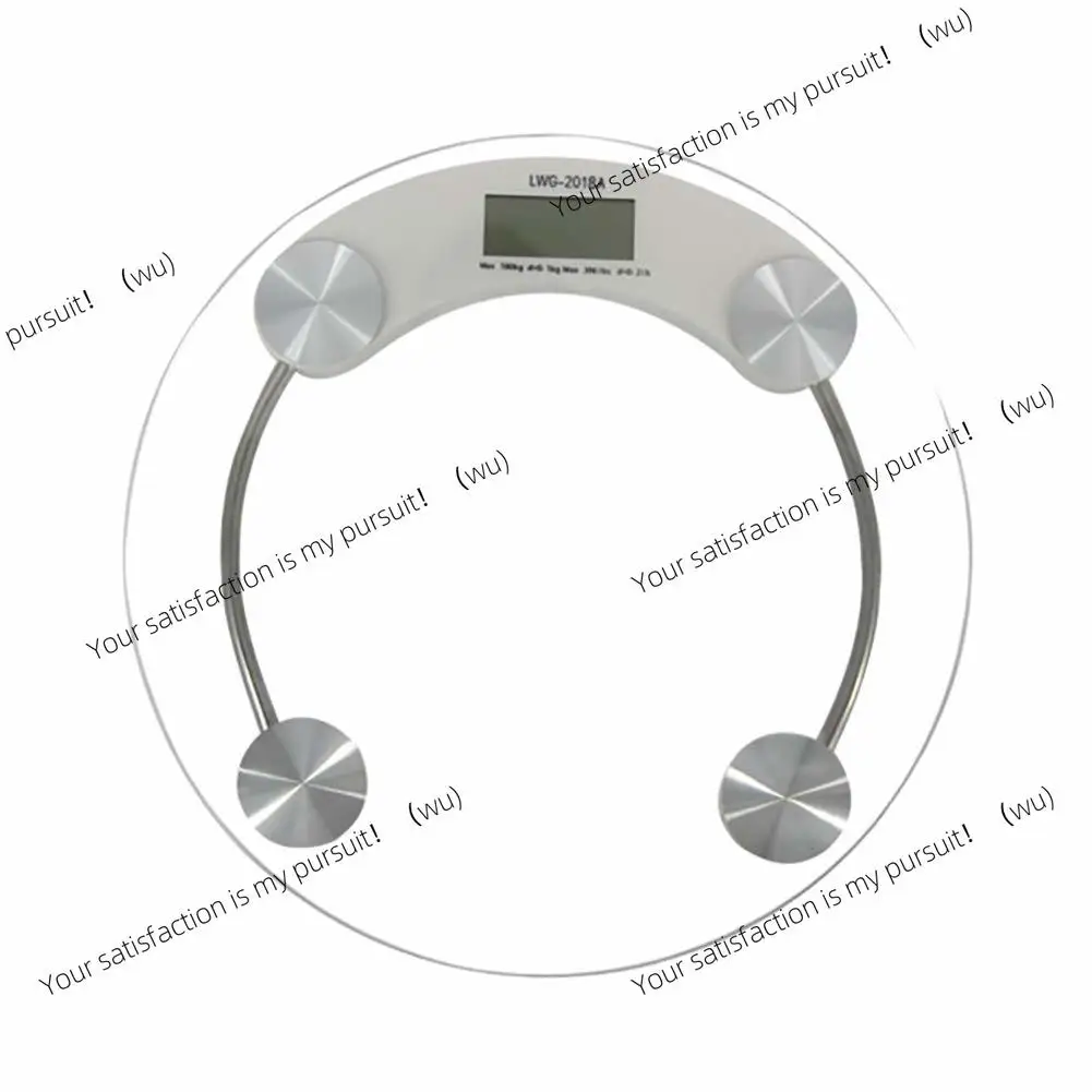 2 types of digital bathroom scales, kg/lbs tempered glass LCD display High precision scale Automatic on/off machine