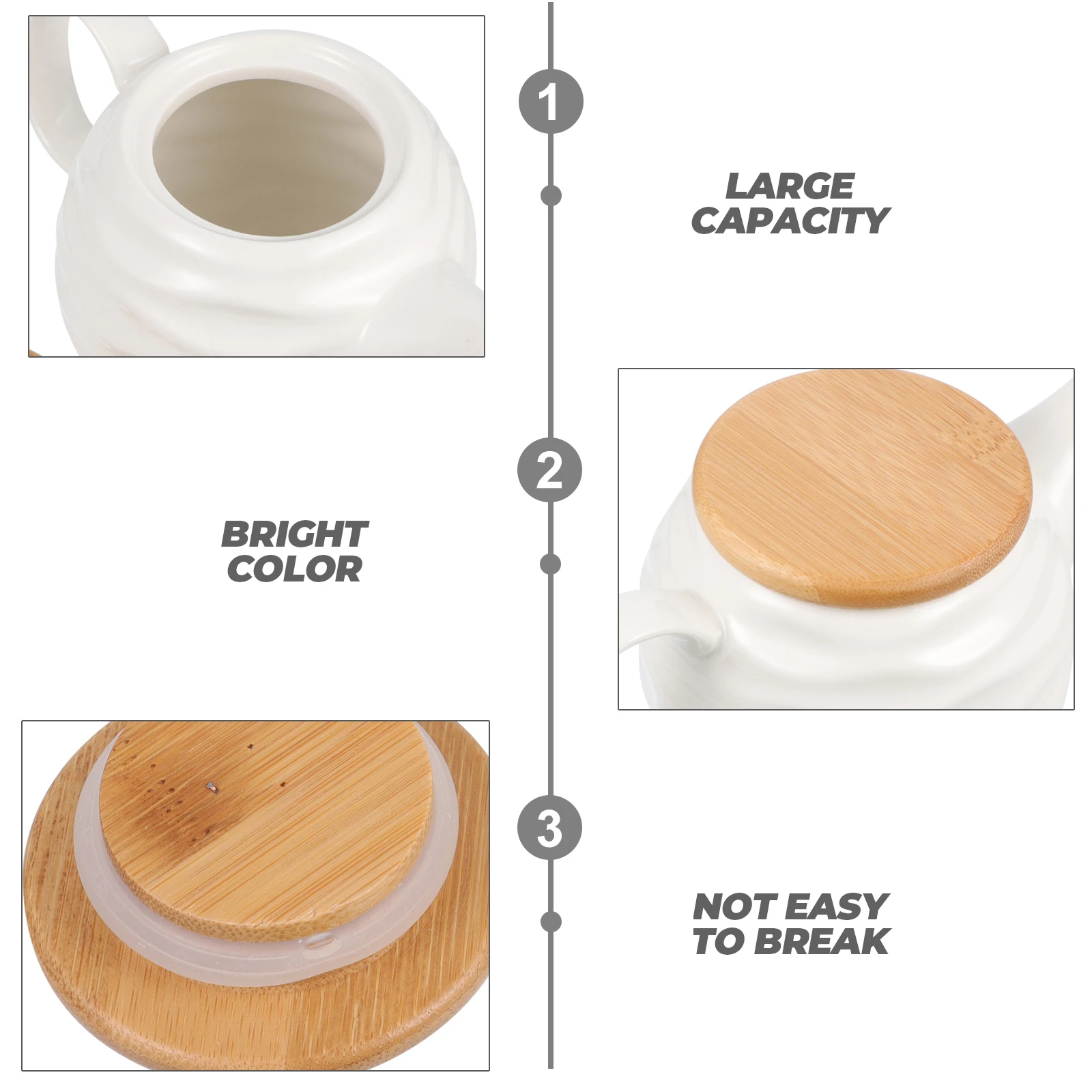 

1pc Ceramic Sauce Pitcher Vinegar Bottle Oil Pot Condiment Bowl Storage Container For Kitchen Home Restaurant Seasoning