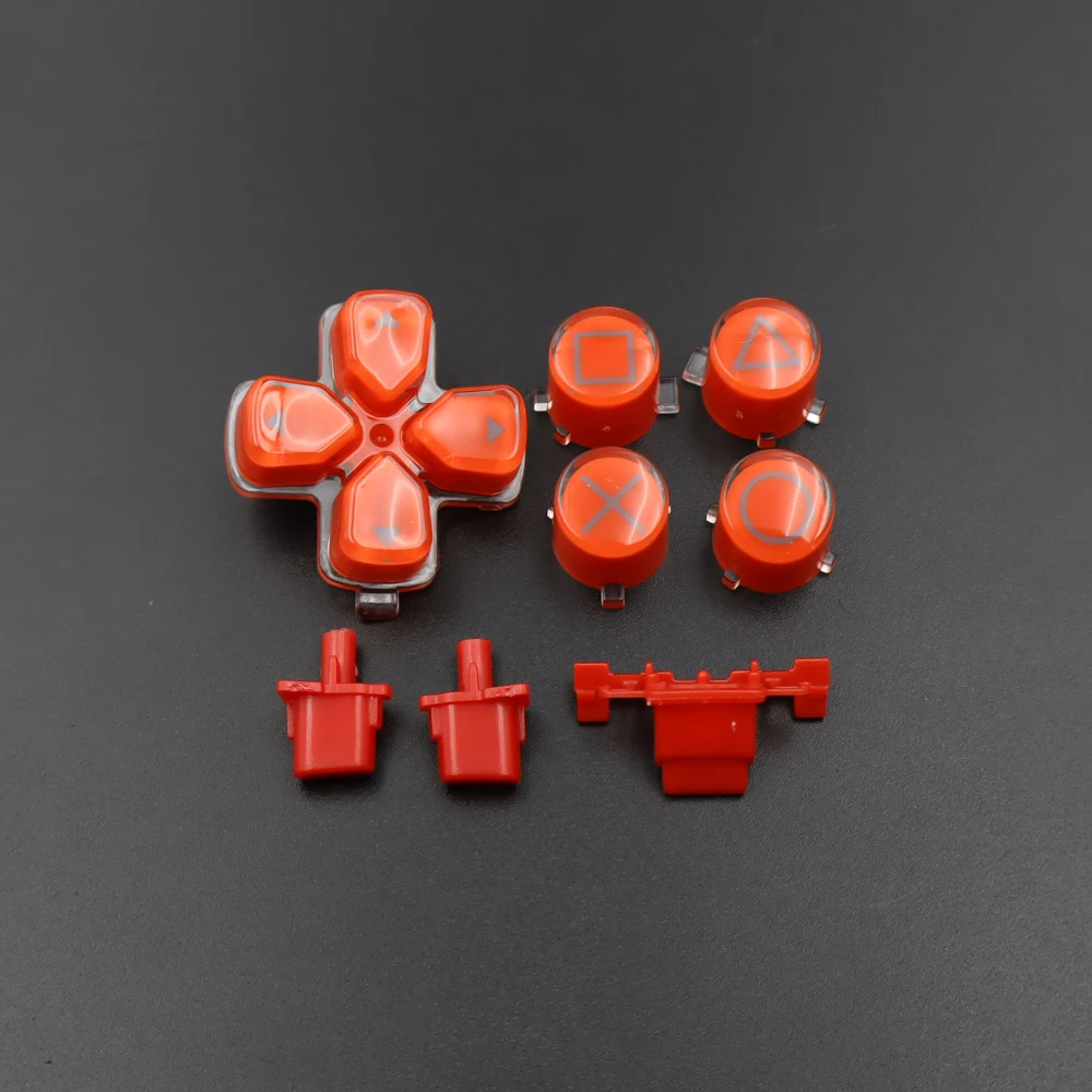 لخيار PS5 V1 V2 V3 ومشاركة أزرار استبدال Dpad وABXY هلام زر الزناد مفتاح إصلاح أجزاء لوحدة تحكم PS5