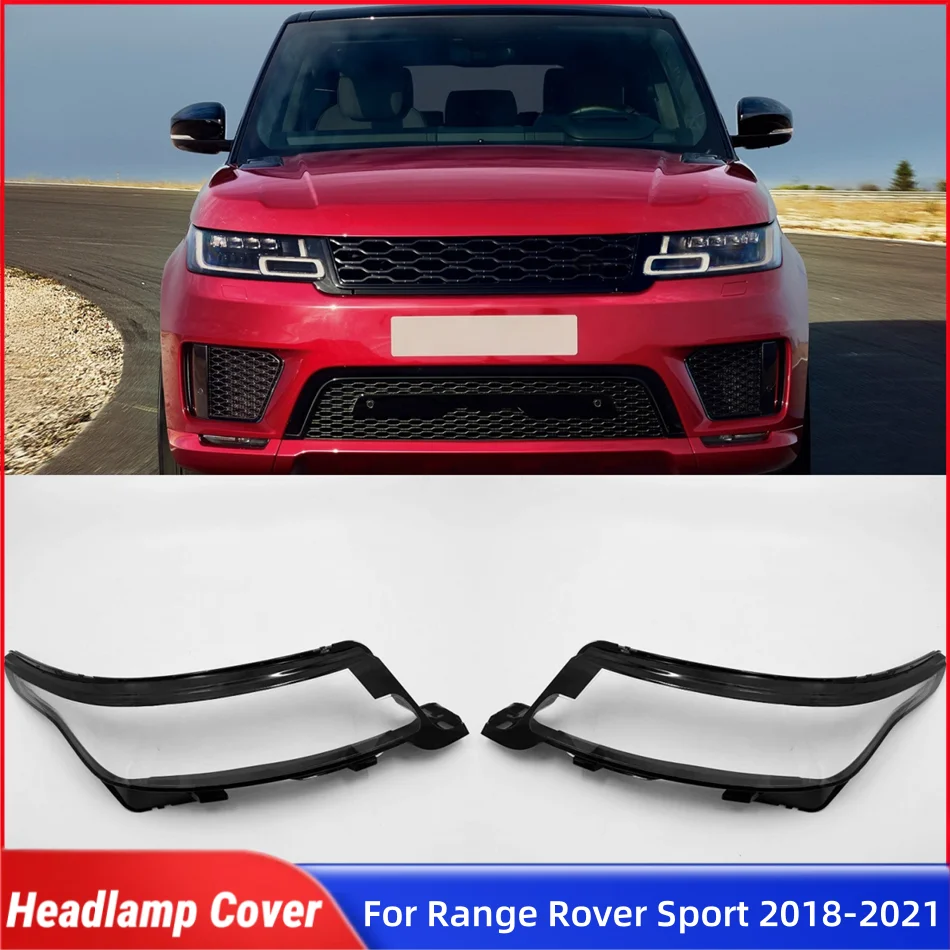 

Pop For Land Rover Range Rover Sport 2018 2019 2020 2021 Car Accessories For Cars Shade Headlight Headlights Lamp Cover