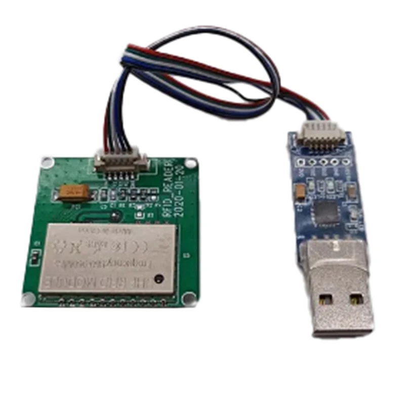 35X35mm 1Dbi Antenna Integrated 868-928Mhz All-In-1 UHF RFID Module(1Dbi EU USB) Easy Install