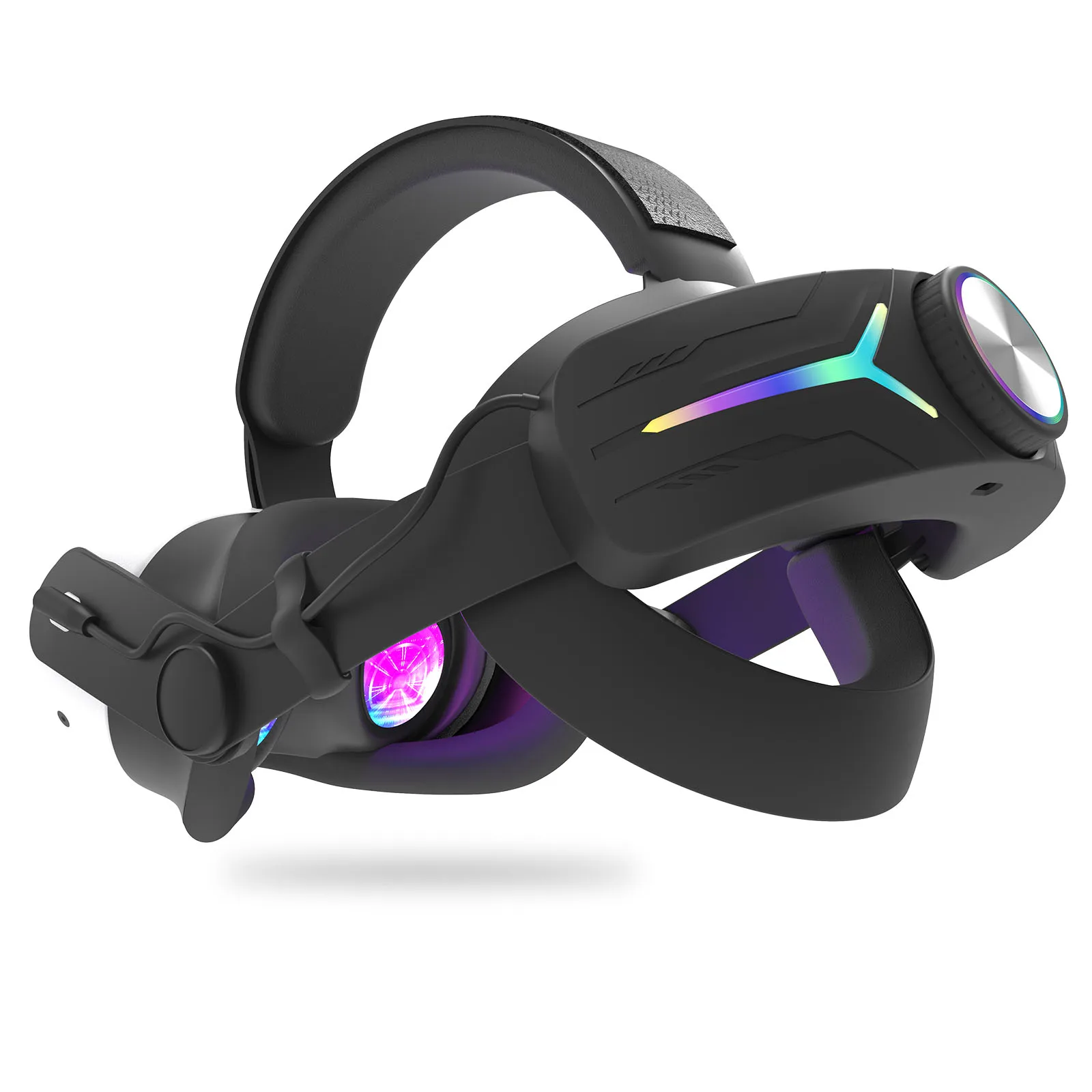 عرض ساخن لعام 2025 تصميم جديد لبطارية ميتا كويست 3 VR Elite مع بطارية 12000 مللي أمبير في الساعة RGB Light Meta Quest 3 Quest3s Ac