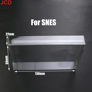 JCD 1 Buah Casing Kotak Kartrid Game Transparan Bening Pelindung Hewan Peliharaan Plastik Game CIB untuk SNES N64 untuk Sakelar GB GBA GBC NGPC 10 penjualan terbaik nes shell - №