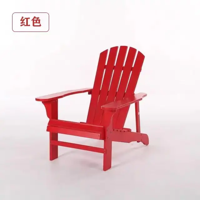 Chair with Retractable Ottoman Set of 2, HDPE Folding Adirondack Chair with Cup Holder, All Weather Fire