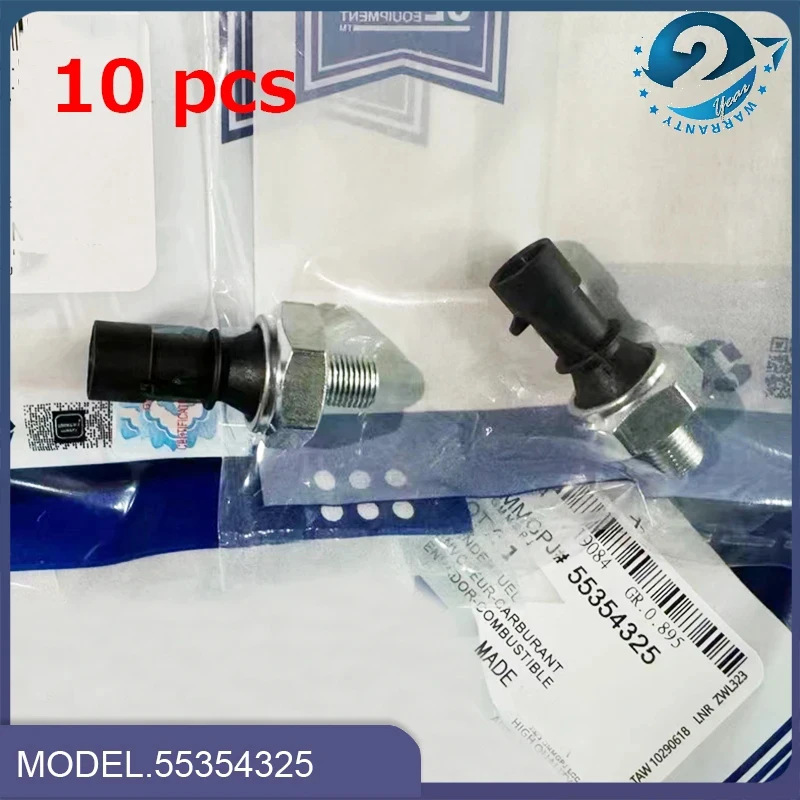 10pcs Oil Pressure Switch Sensor OEM 55354325 55233423 90336039 For Chevrolet Cruze Sonic Aveo Fiat Orlando Opel Vauxhall Malibu