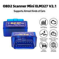 Bluetooth OBD2 Scanner Mini ELM327 V2.1 Code Reader Car Diagnostic Tools Check Engine Scan Car Fault Detector For Android