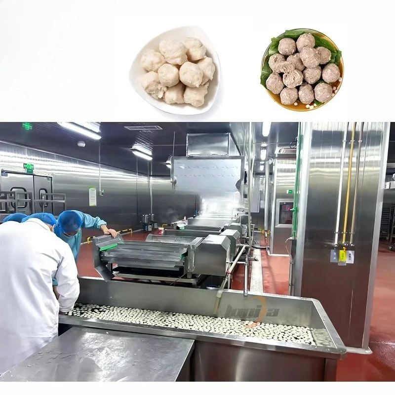 Stainless Steel Stuffing Meatball Front Chicken Beef Ball Manufacturer Shrimp Fish Ball Forming Machine Meatball Production Line