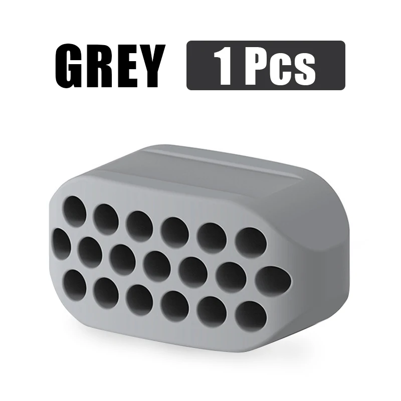 Siliconen Kaaktrainer Gezichtstoner & Kaaklijn Fitness Bal Hals Toning Apparatuur Gezichtsschoonheidstool Dubbele Kin Exerciser