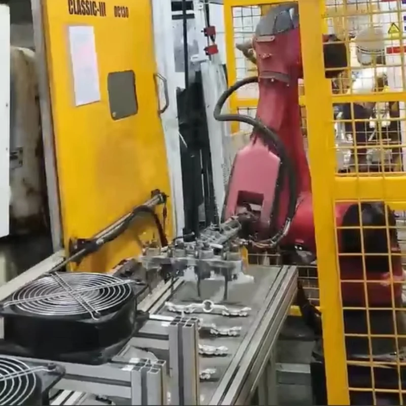 New 6-Axis Servo-Electric Industrial Robot IP54 Protection for Die-Casting Part Removal Polishing