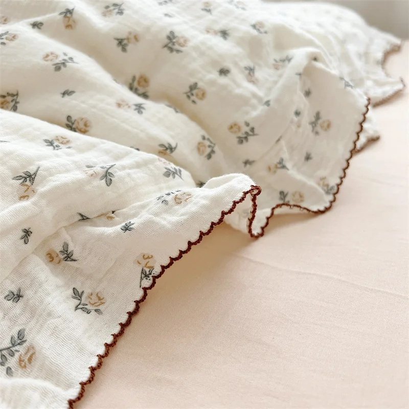 Vintage Floral Duvet Cover & Pillowcase Set for Babies and Toddlers