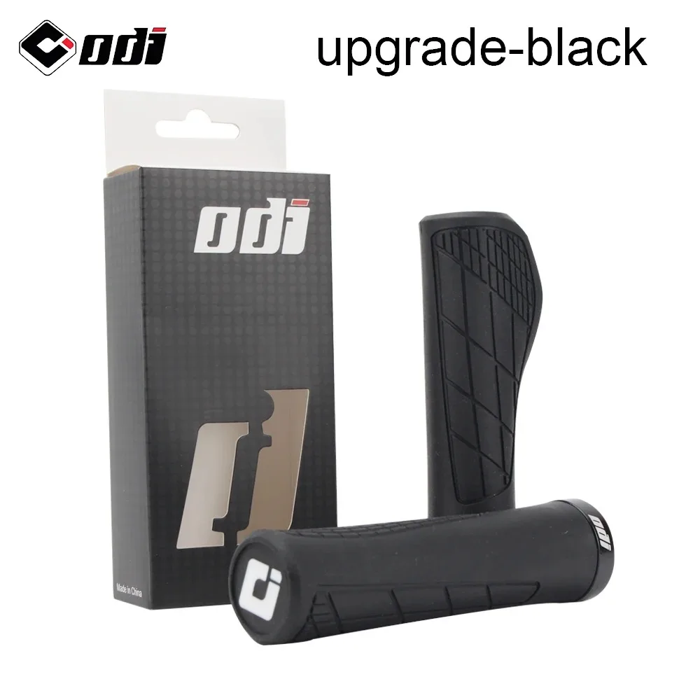 

Велосипедные грипсы ODI MTB: Амортизирующие, противоскользящие, с фиксацией, эргономичные, резиновые, с увеличенной площадью контакта, для руля велосипеда