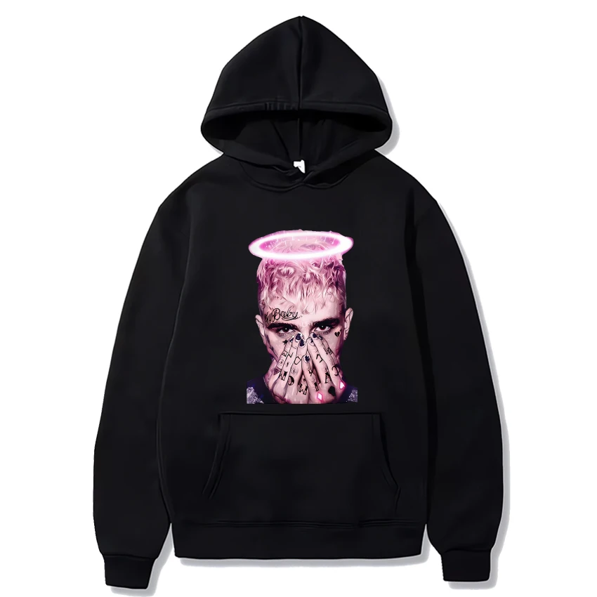 

Rapper Lil Peep New Hip Hop album Graphic Hoodie Men Women aesthetics Fashion streetwear Unisex Fleece Long sleeve Sweatshirt