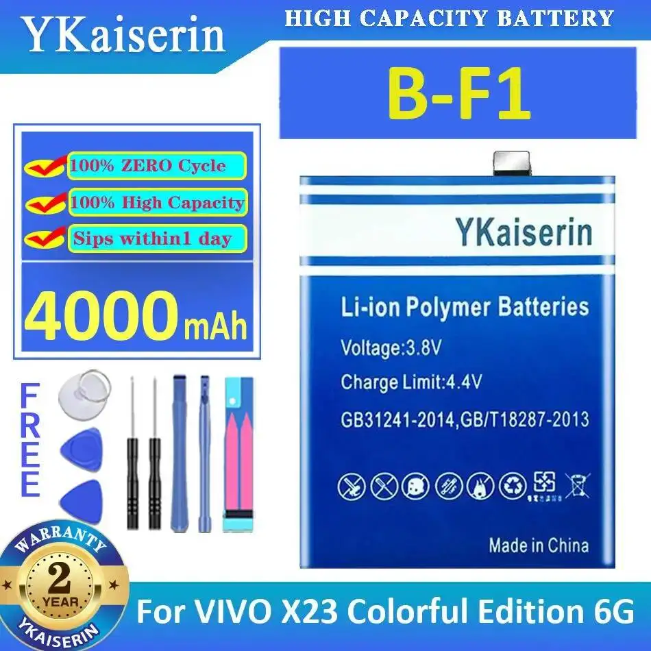 

For Vivo X23 Colorful Edition 6G B-F1 4000Mah Reliable Replacement Mobile Phone Battery