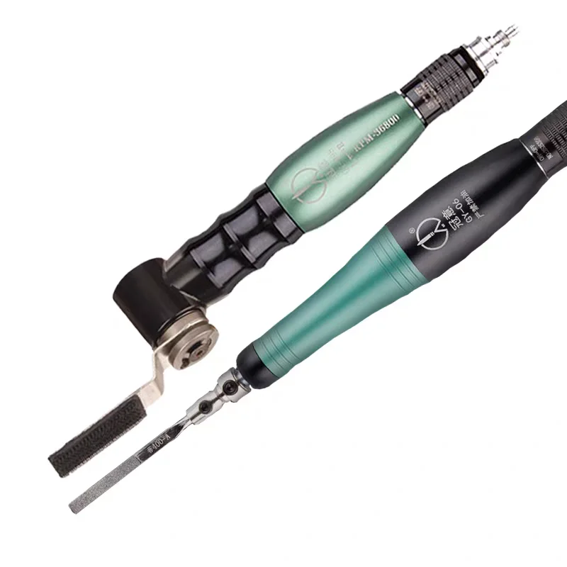 Guanyi Pneumatic Ultrasonic Grinding Machine, Mold Polishing Tool Front and Back Left and Right for Die Air Polisher