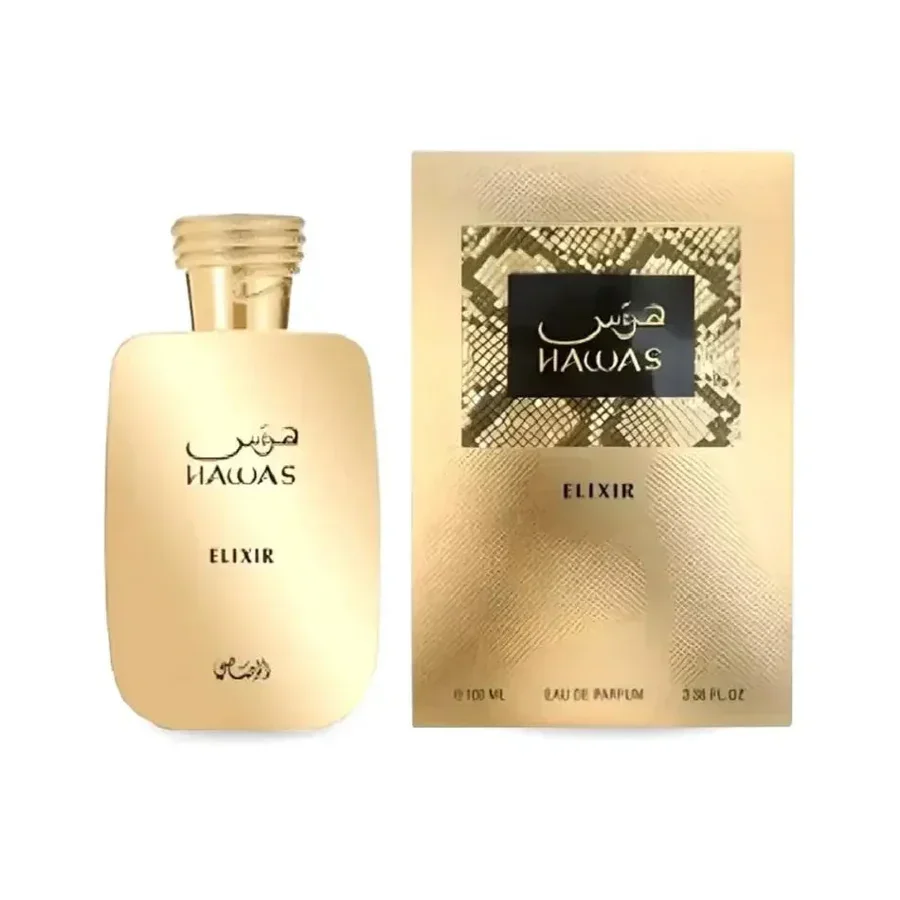 Arabian perfume hawas elixir rasasi – irresistible sweetness with masculine freshness 100 ml