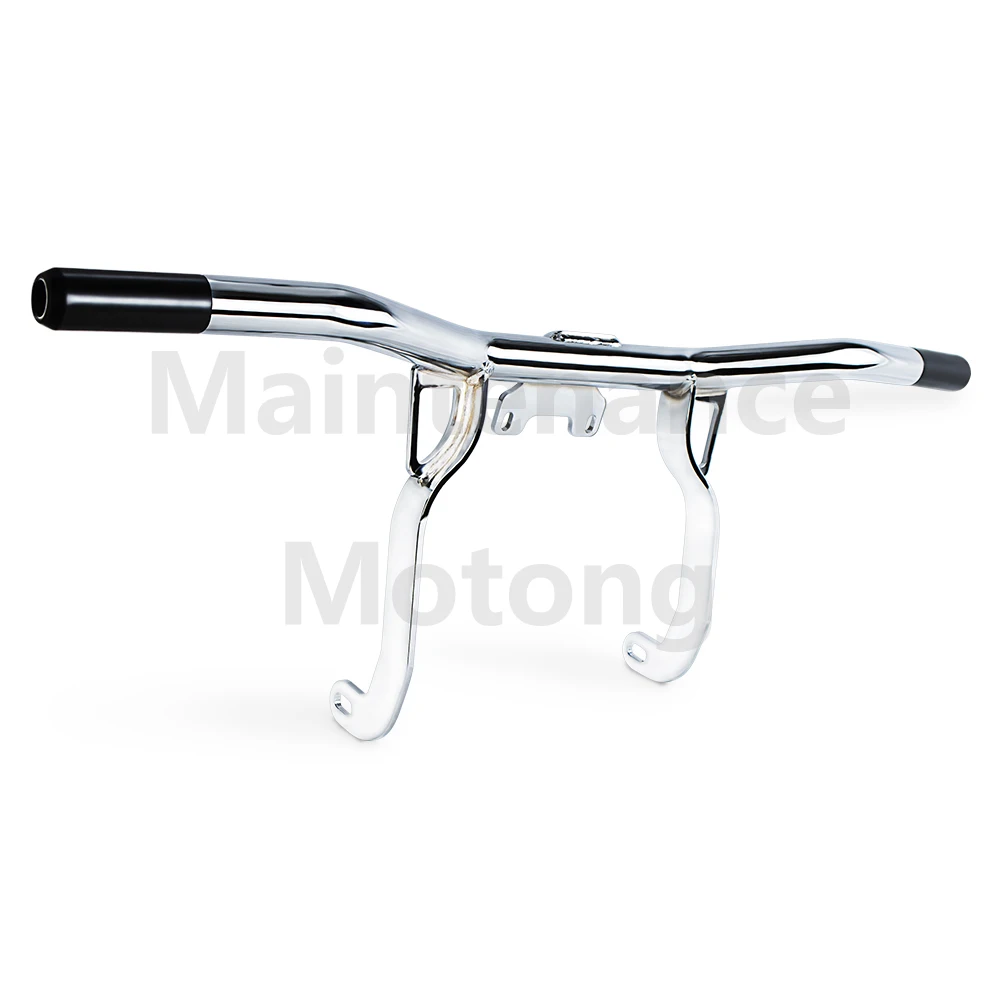 

Motorcycle Front Highway Engine Guard Crash Bar Steel Falling Protection Black For Harley Road Glides Street Glides 2014-2023