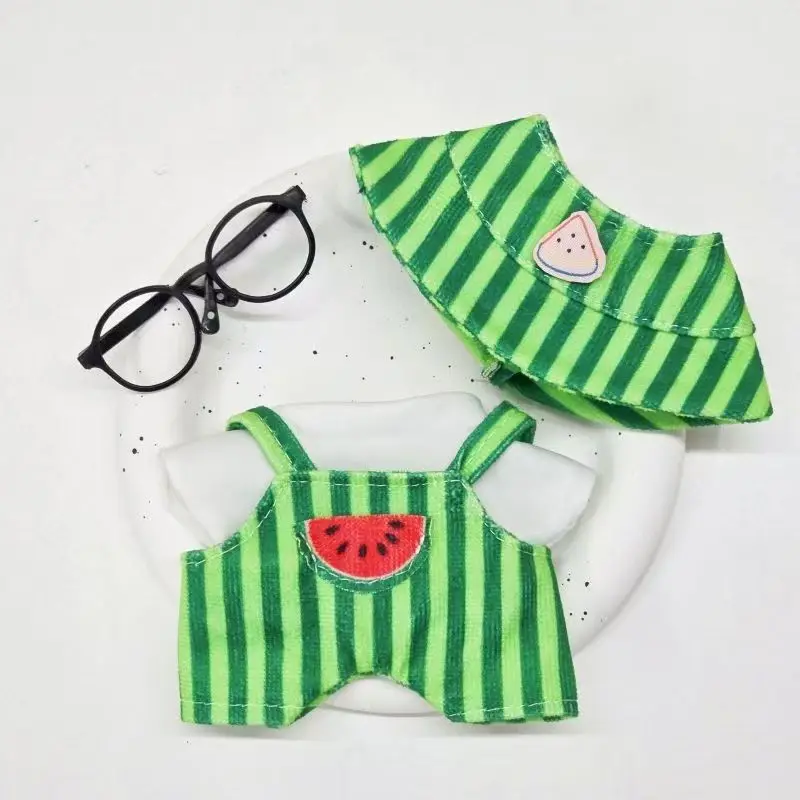 LABUBU clothes baby clothes 17 cm One, two, three generations of overalls suit（4 points）