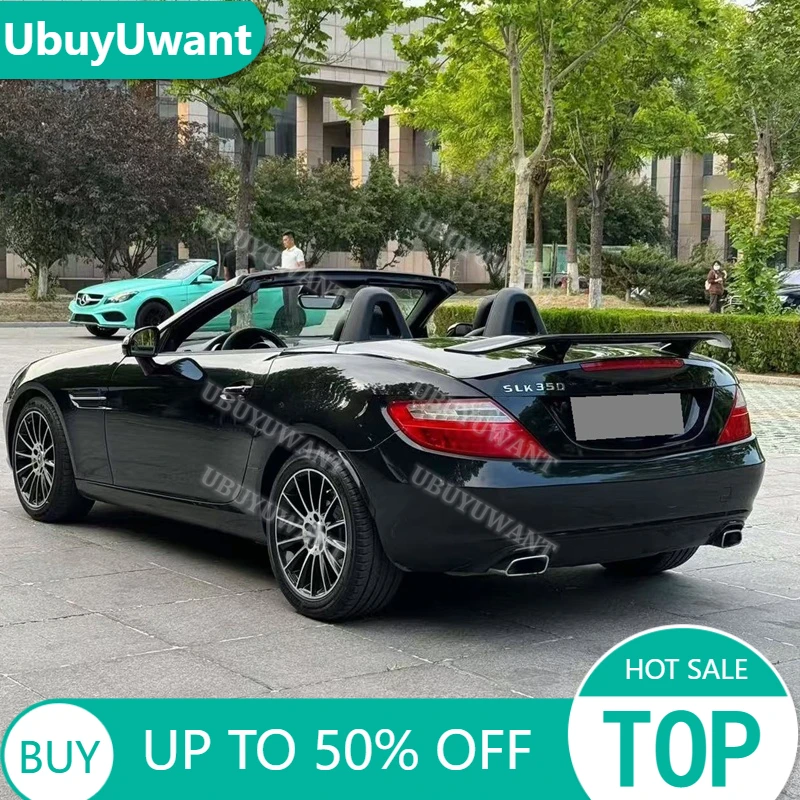 For Benz-Benz SLK320  R171 R172 06-13 SLK200 280 300 350 Rear Trunk Spoiler Wing Trunk Top Wing Tail Lip Spoiler Auto Parts