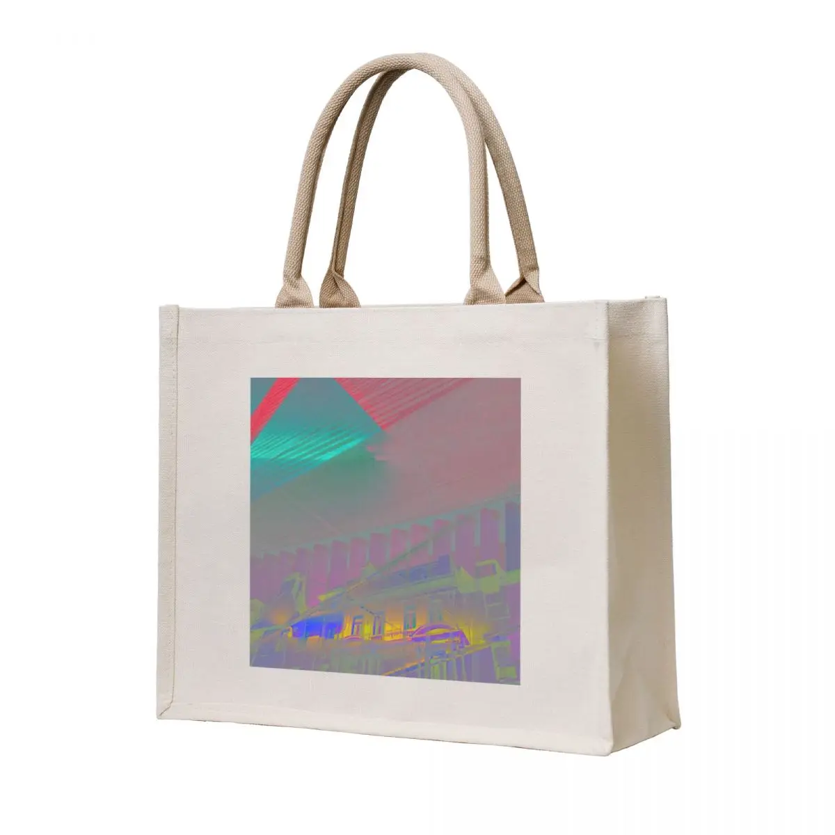 

Faded Tote Bag cute tote bag Canvas stote bag foldable reusable