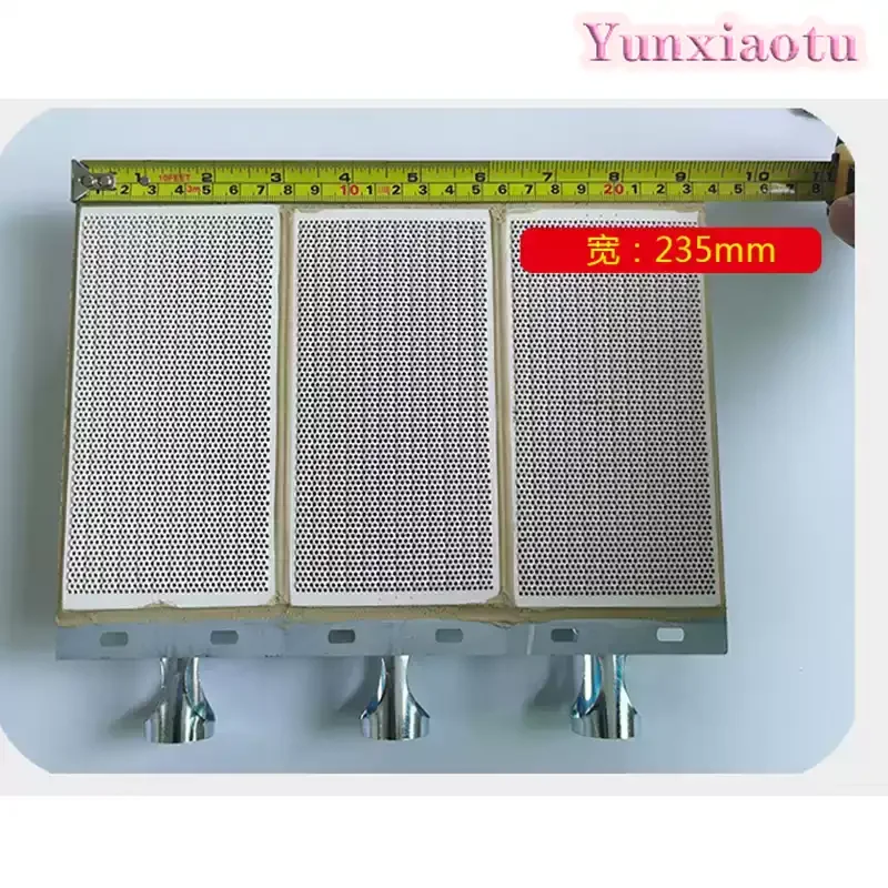 Gas Heater Replacement Parts - Combustion Plate, Ceramic Plate & 3-Piece  Burner Set