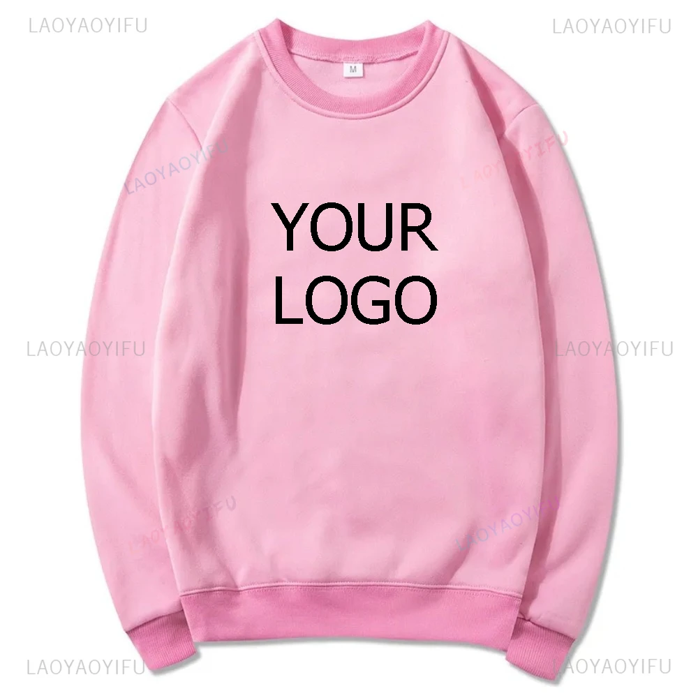 DIY Custom Design Sweatshirt Customized Logo Personalized Hoodie Student Casual Custom Printed Text DIY Hoodies Sweater