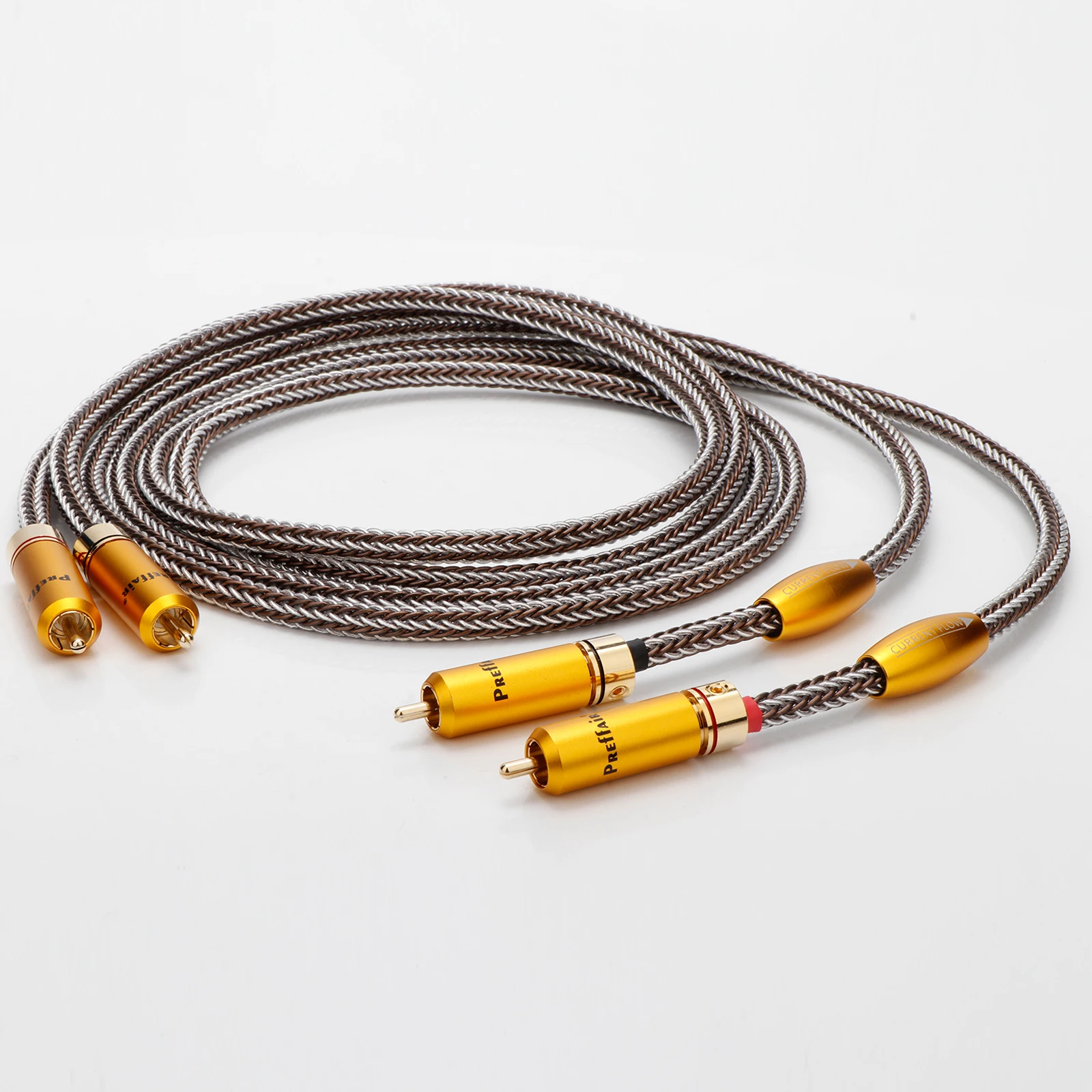 OCC الفضة مطلي كابل RCA A2 سلسلة XLR كابل 16 النوى OCC + فضة تمديد كابل 3Pin XLR سلك الصوت للميكروفون