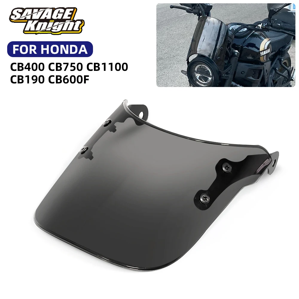 

Аксессуары для мотоциклов, лобовое стекло для HONDA CB400 CB750 CB600F CB190 CB1100 EX RS, ветровые дефлекторы CB 400 600 700 1100