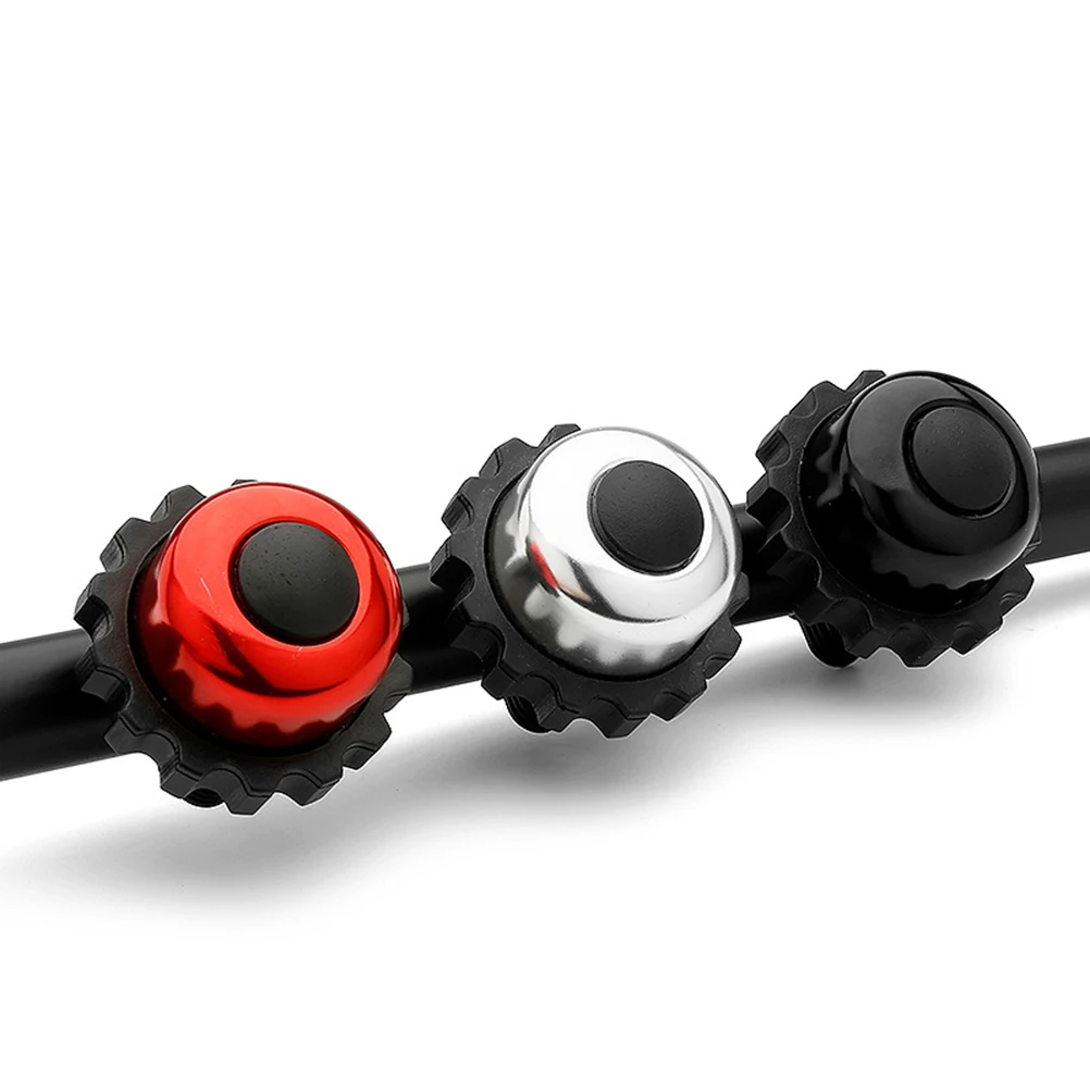 

3 Pcs Bell Loud Clear Sound Aluminum Alloy Durable Easy Install Remove Rotating Cycle Bell Horn Bike Accessories Riding