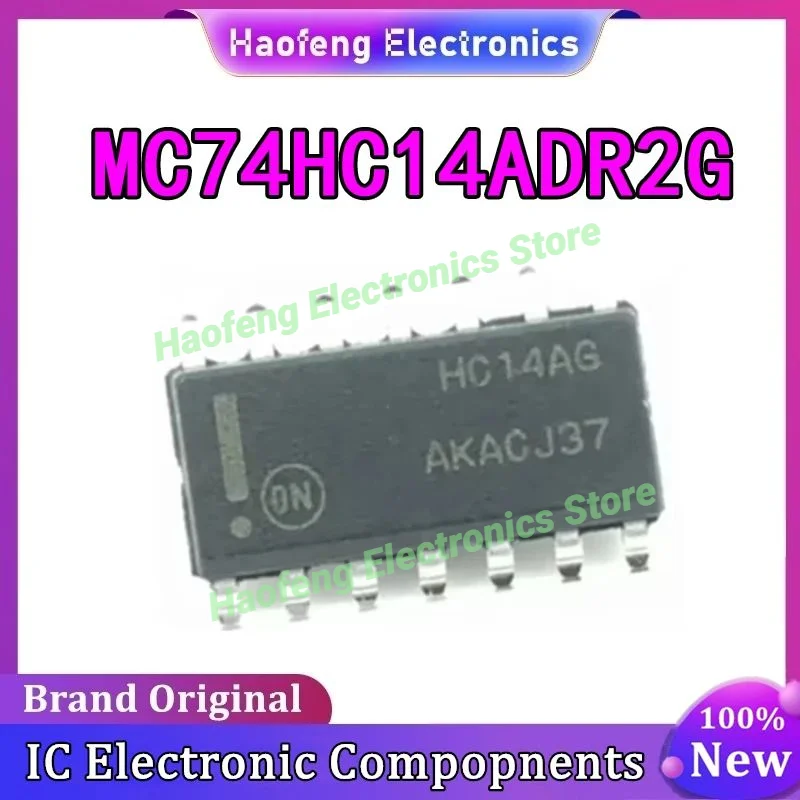 10 Uds MC74HC14ADR2G 74HC14ADR2G HC14AG MC74HC14ADR MC74HC14 MC74 MC IC Chip SOP8 inversor hexagonal con entrada de gatillo Schmitt