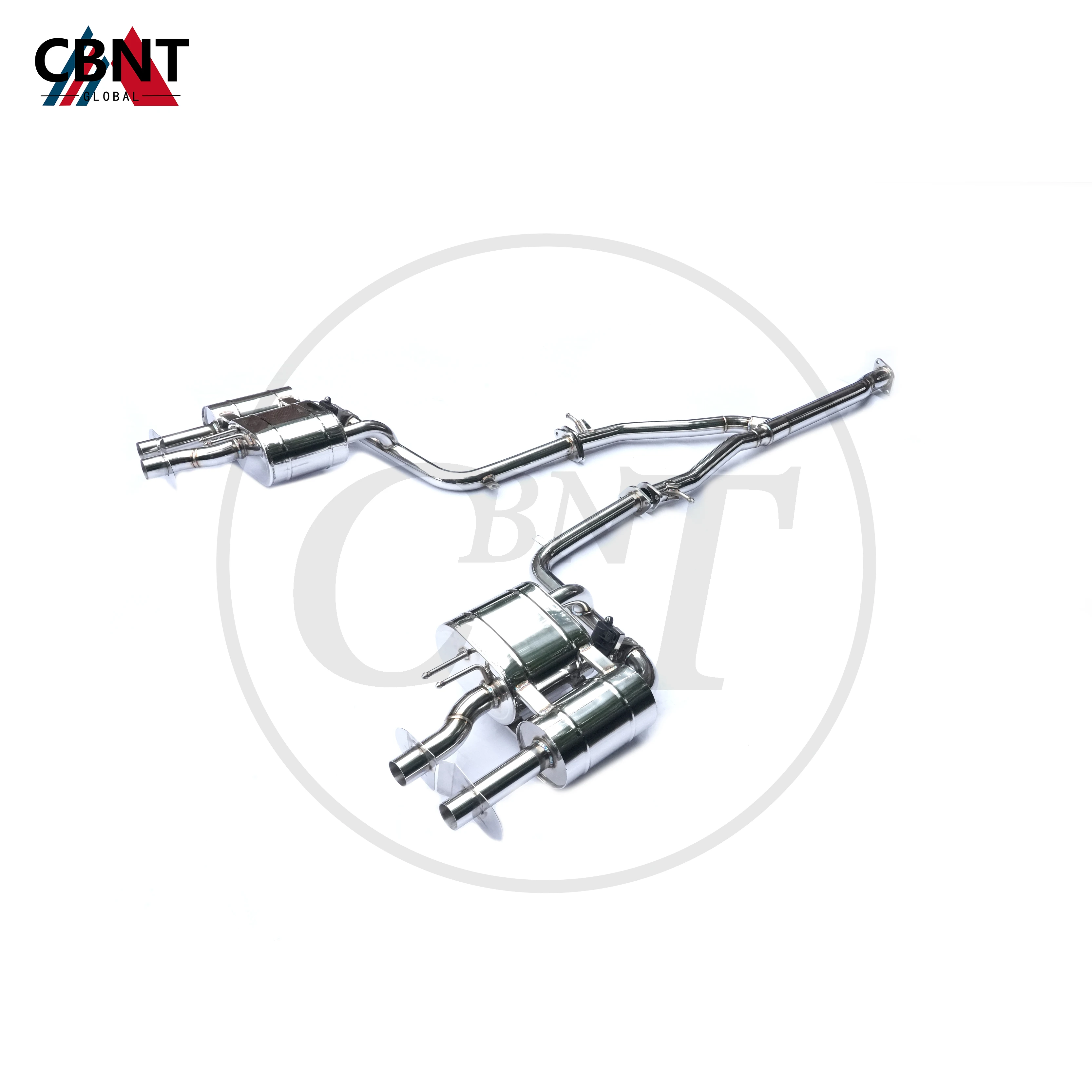 CBNT Tuning Exhaust-pipe for KIA Stinger 2.0T 2020- Valvetronic Exhaust Catback SS304 Muffler with Valve Exhaust System