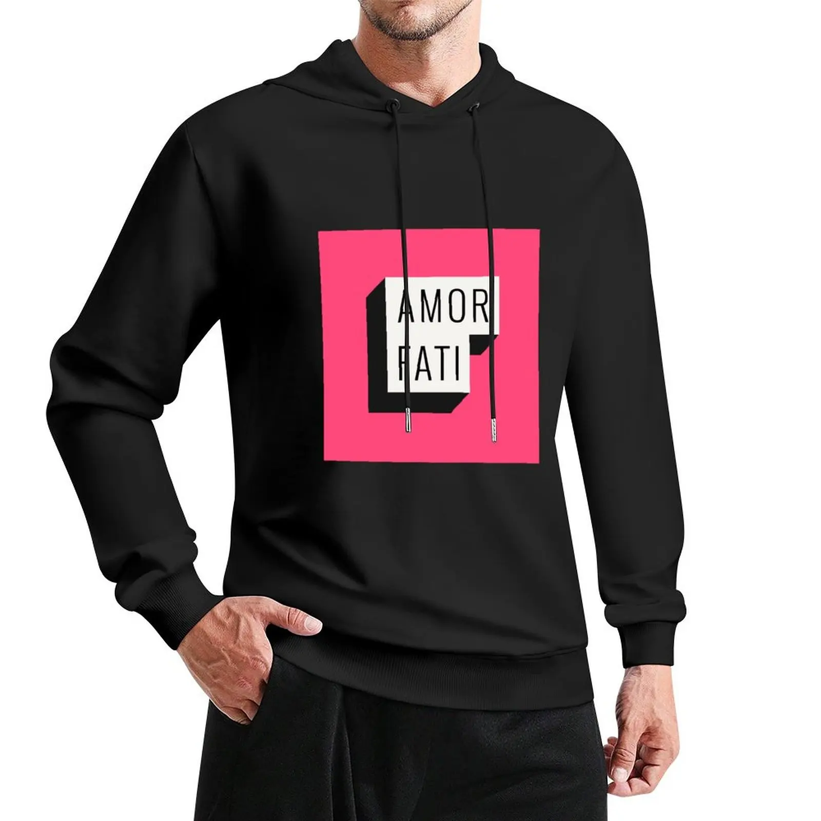 

Amor Fati Pullover Hoodie anime clothing anime clothes autumn jacket men tracksuits