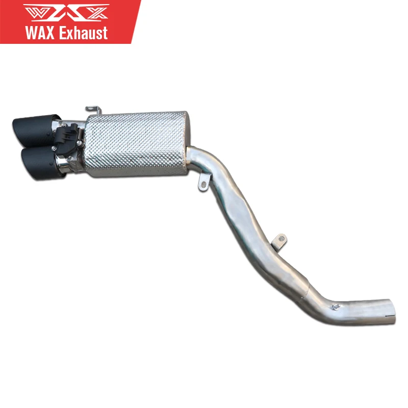 Carbon Fiber Dual Exhaust Tips Motorcycle Exhaust System Pipe for Harley ADV1250 202 Heat Shield Valvetronic Exhaust Muffler