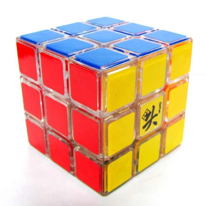 DAYAN Fourth-Generation Reincarnation 3x3 Cube Black and White colorful collectible Cube Children's educational toy