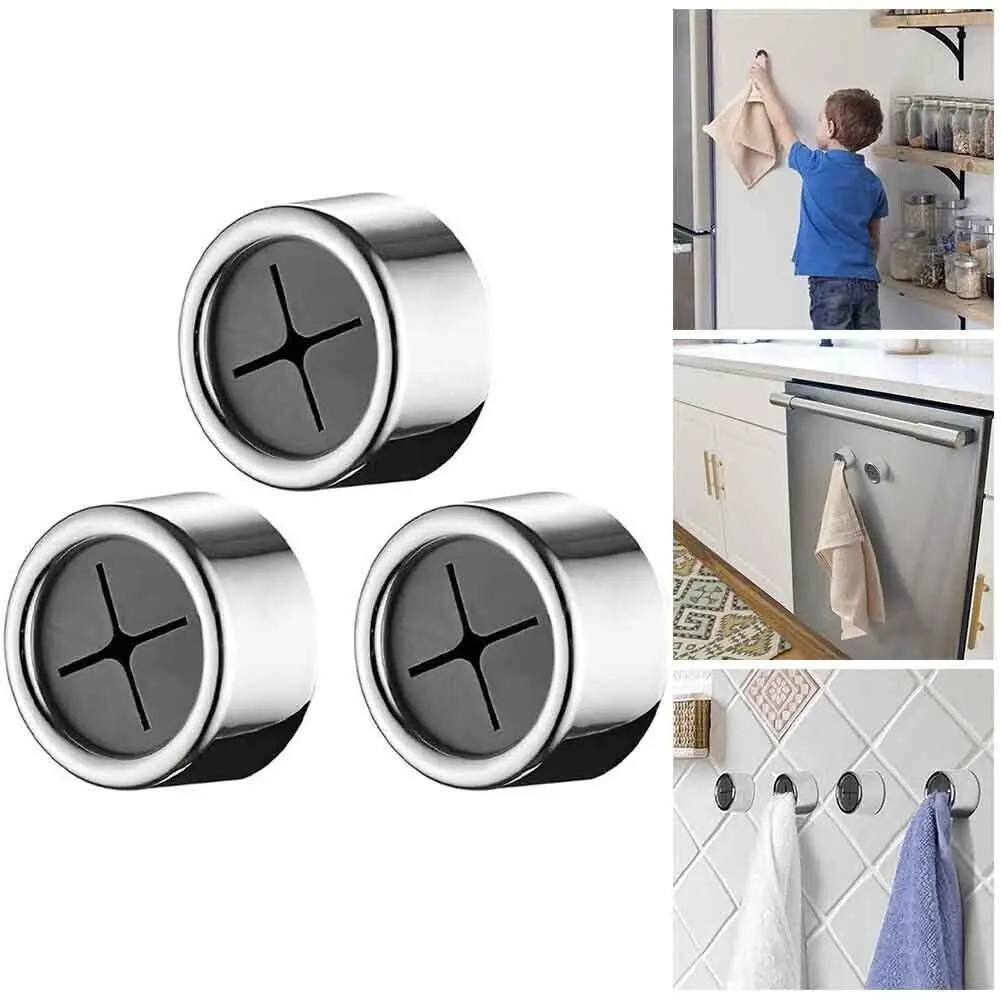 1pc Kitchen Towel Holder Sucker Self Adhesive Wall Window Bathroom Tool UsefulStorage Hooks Washing Cloth Hanger Rack