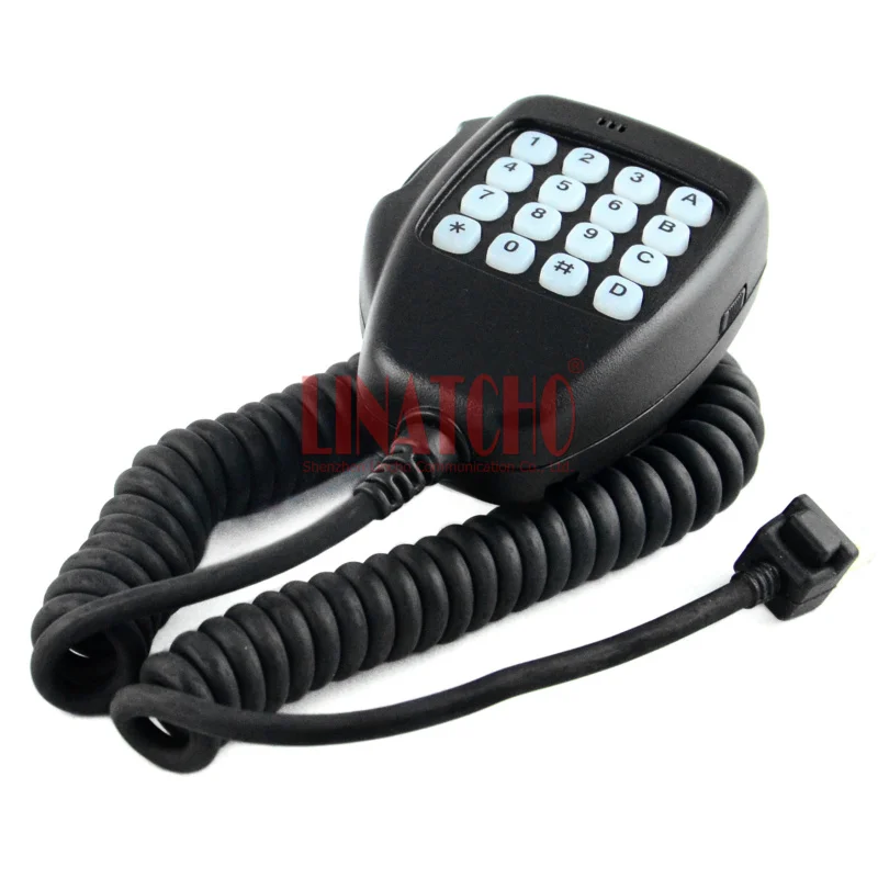 HM-118TN DTMF 8Pin ハンドヘルド外部マイク 車モバイルラジオ用 IC-2720H IC-2725E IC-2200 IC-208H