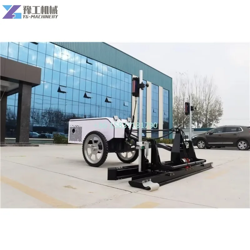 Wholesale Laser Screed Leveling Machine Automatic Concrete Laser Self Leveling Machine 500KG Road Floor Laser Screed Machine