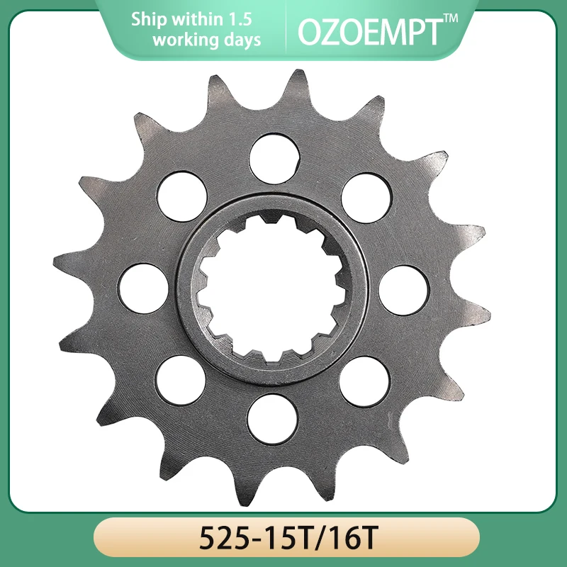 

OZOEMPT（525-15T/16T）Motorcycle Rear Sprockets For Hon-da CBR900 RR Fire Blade SC33 CMX1100 Rebel CRF1000/1100LAfrica Twin