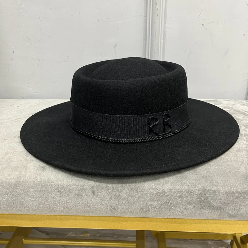 European and American RB fedora hats wooll hats French wool felt hats Canotier Hat