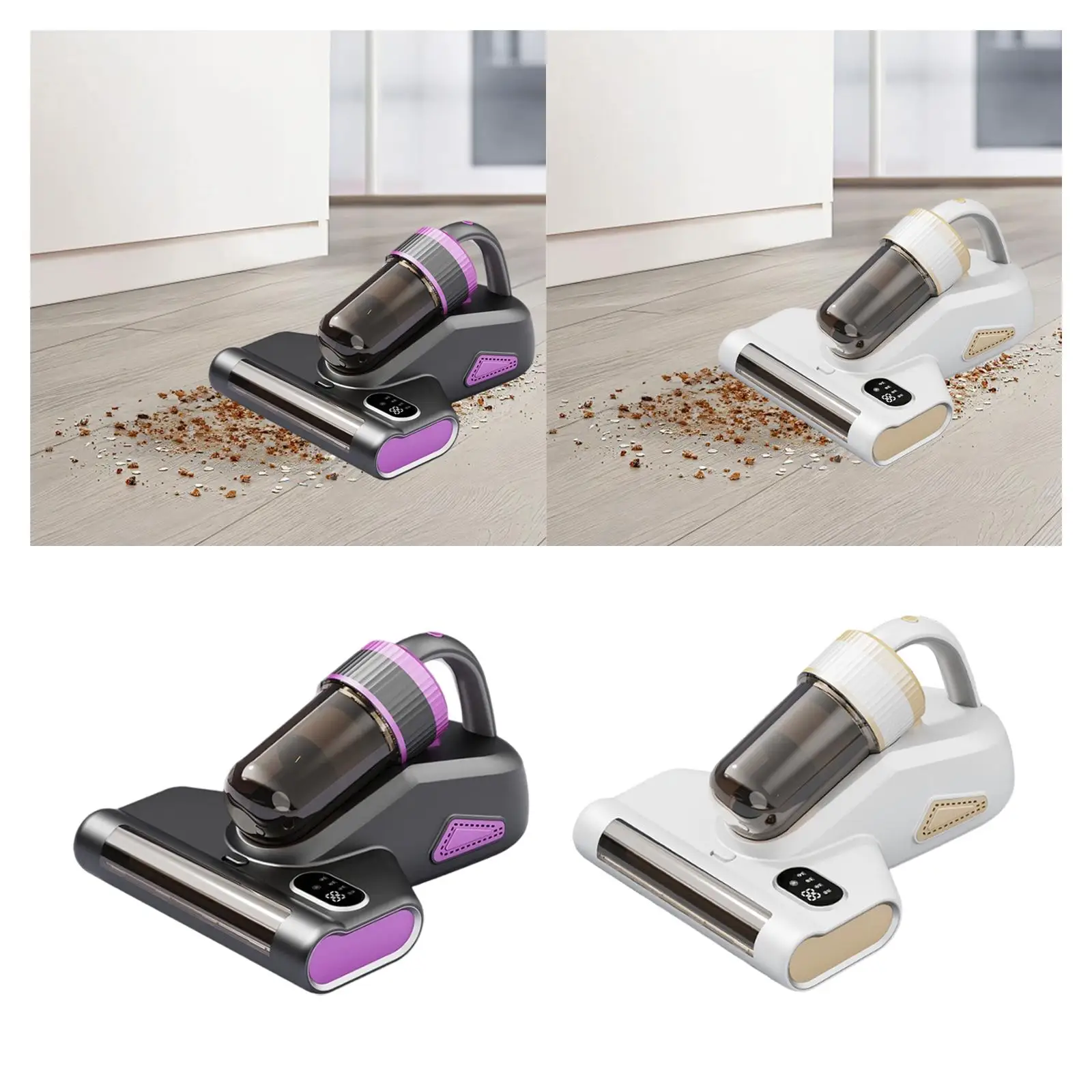 

Портативный ручной пылесос для кроватей, одеял, покрывал и тканей