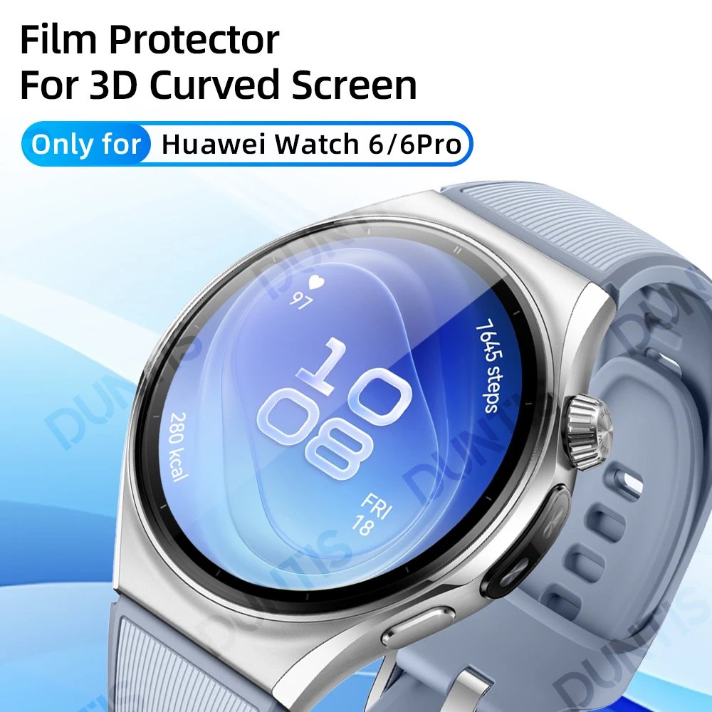 Screen Protector for Huawei Watch 6 / 6 Pro 42mm 46mm 3D Curved Screen Protector Full Coverage Protective Film Accessories
