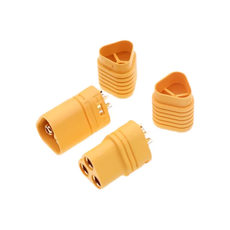 MT60-M/F Lithium Battery Model aircraft connector MT60 male and female large current with wire docking plug